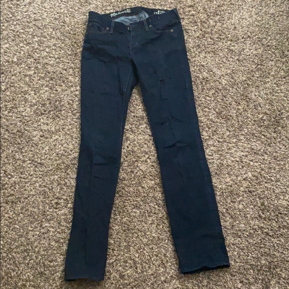 Madewell Rail straight jeans